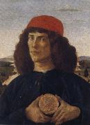 Sandro Botticelli Portrait Cosimo old gentleman Germany oil painting artist